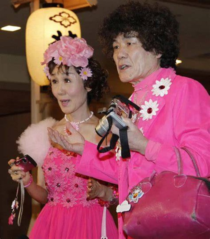 林家ペーとパー子のピンクの衣装でお馴染みのおしどり夫婦
